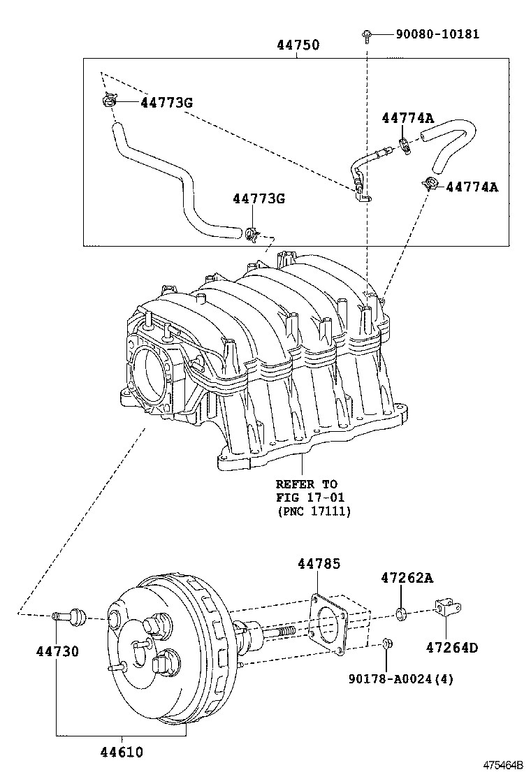 44610-0C110 BOOSTER ASSY, BRAKE product image