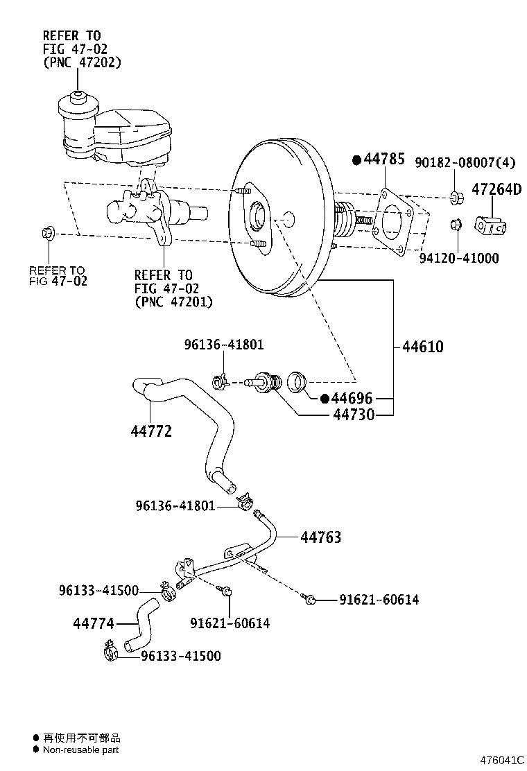 44610-52C90 BOOSTER ASSY, BRAKE product image