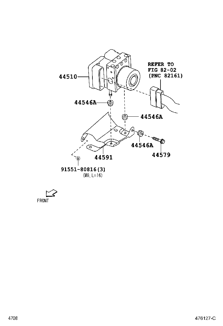 44050-B5391 ACTUATOR ASSY, BRAKE product image