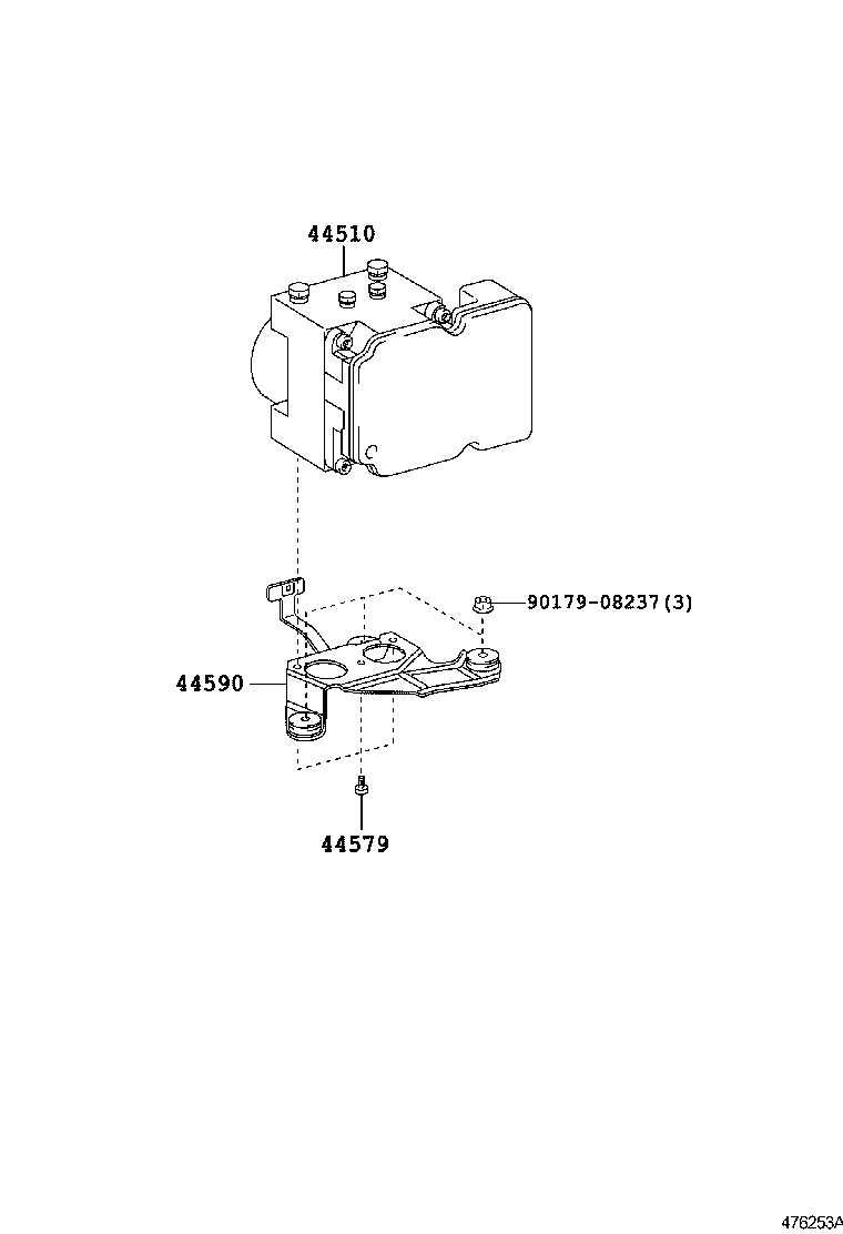 44050-0C201 ACTUATOR ASSY, BRAKE product image