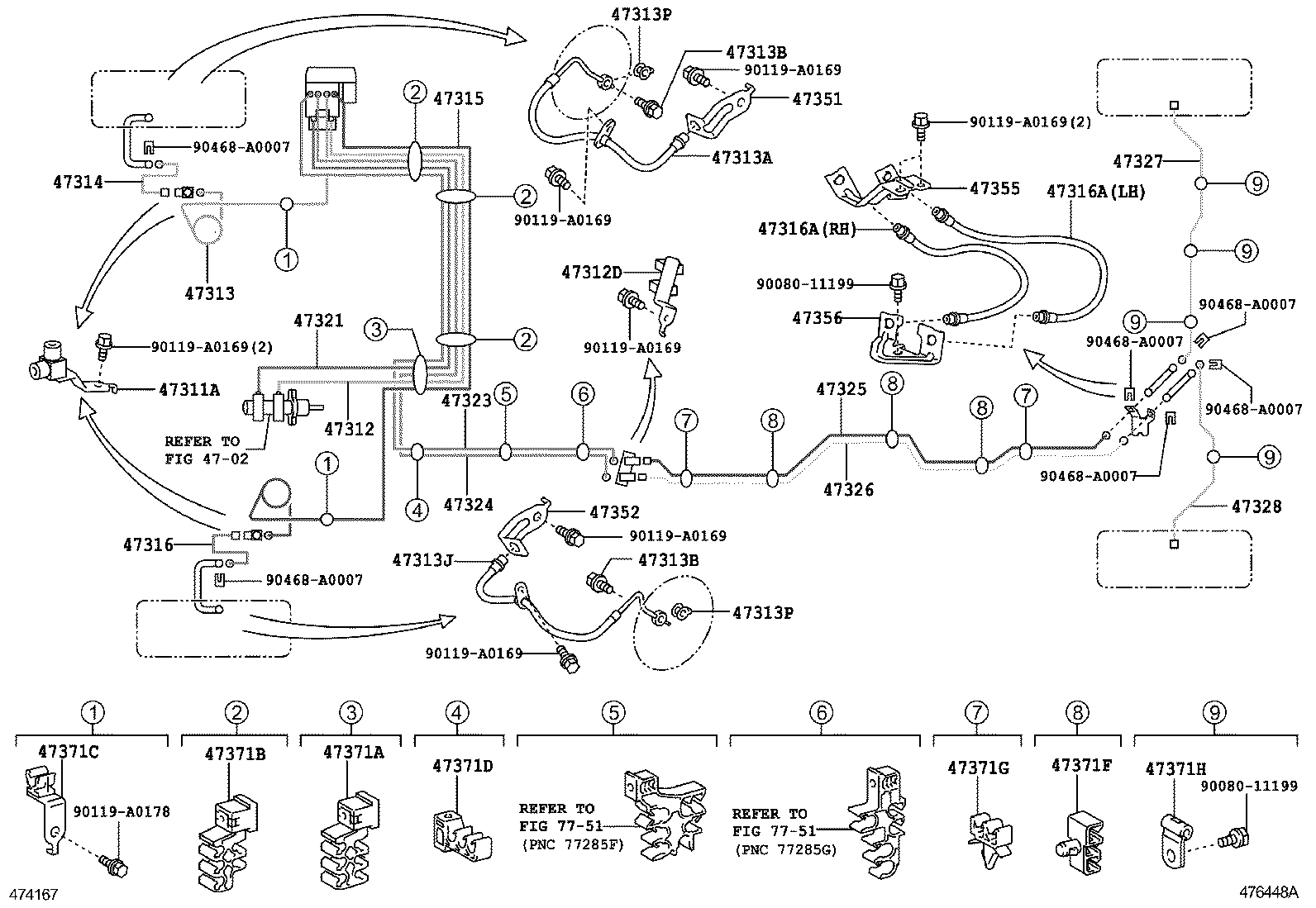 44050-04094 ACTUATOR ASSY, BRAKE product image