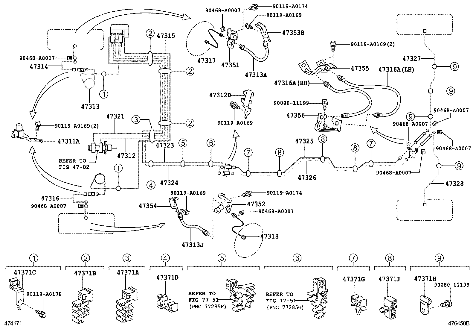 44050-04094 ACTUATOR ASSY, BRAKE product image
