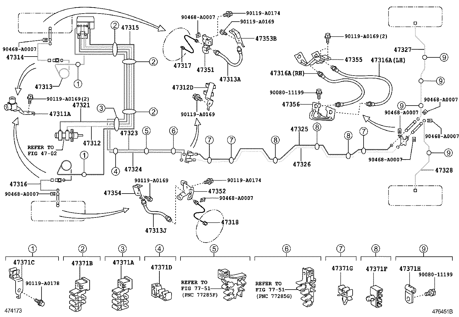 44050-04094 ACTUATOR ASSY, BRAKE product image