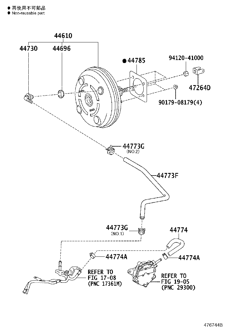 44610-42272 BOOSTER ASSY, BRAKE product image