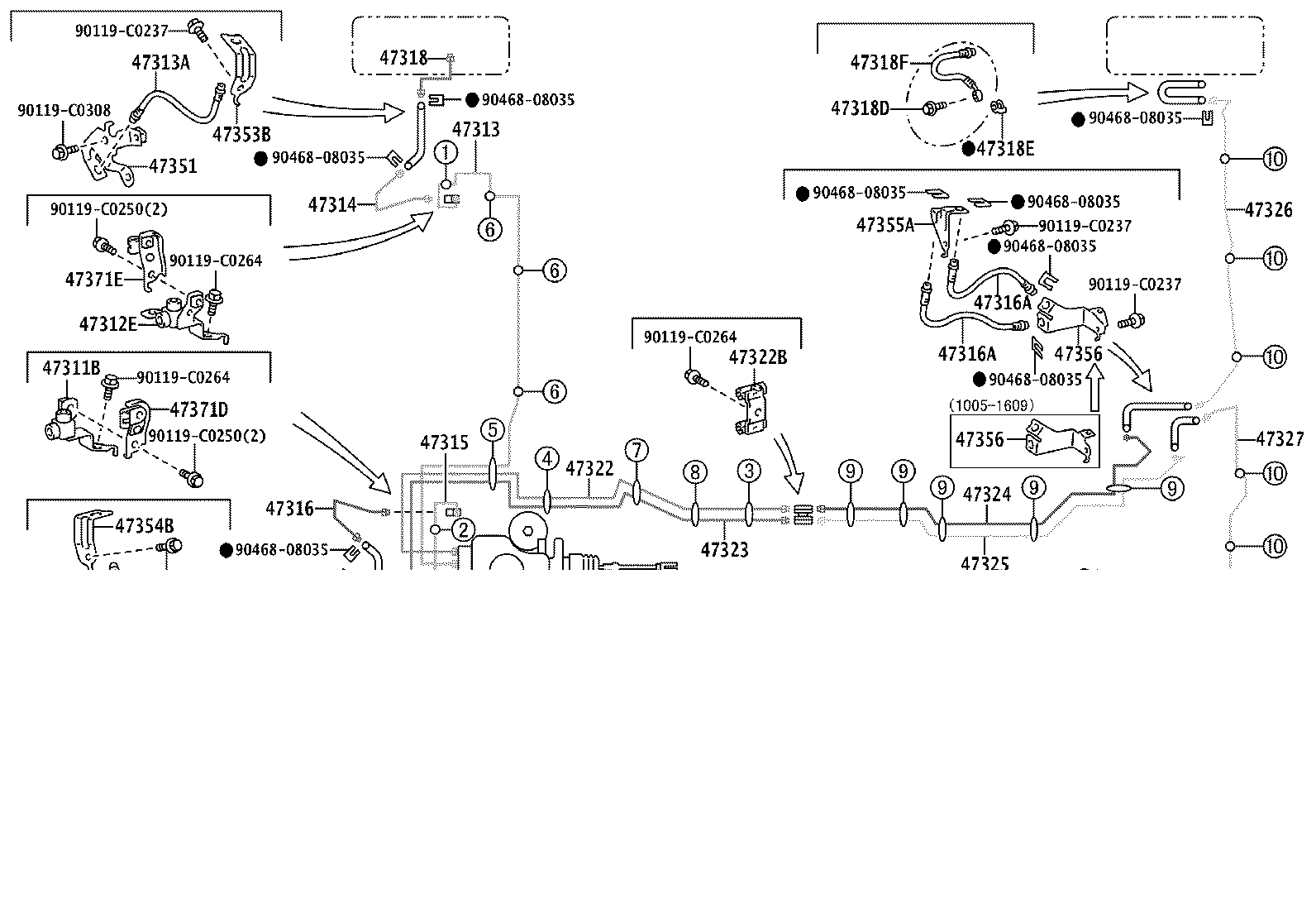44050-60250 ACTUATOR ASSY, BRAKE product image