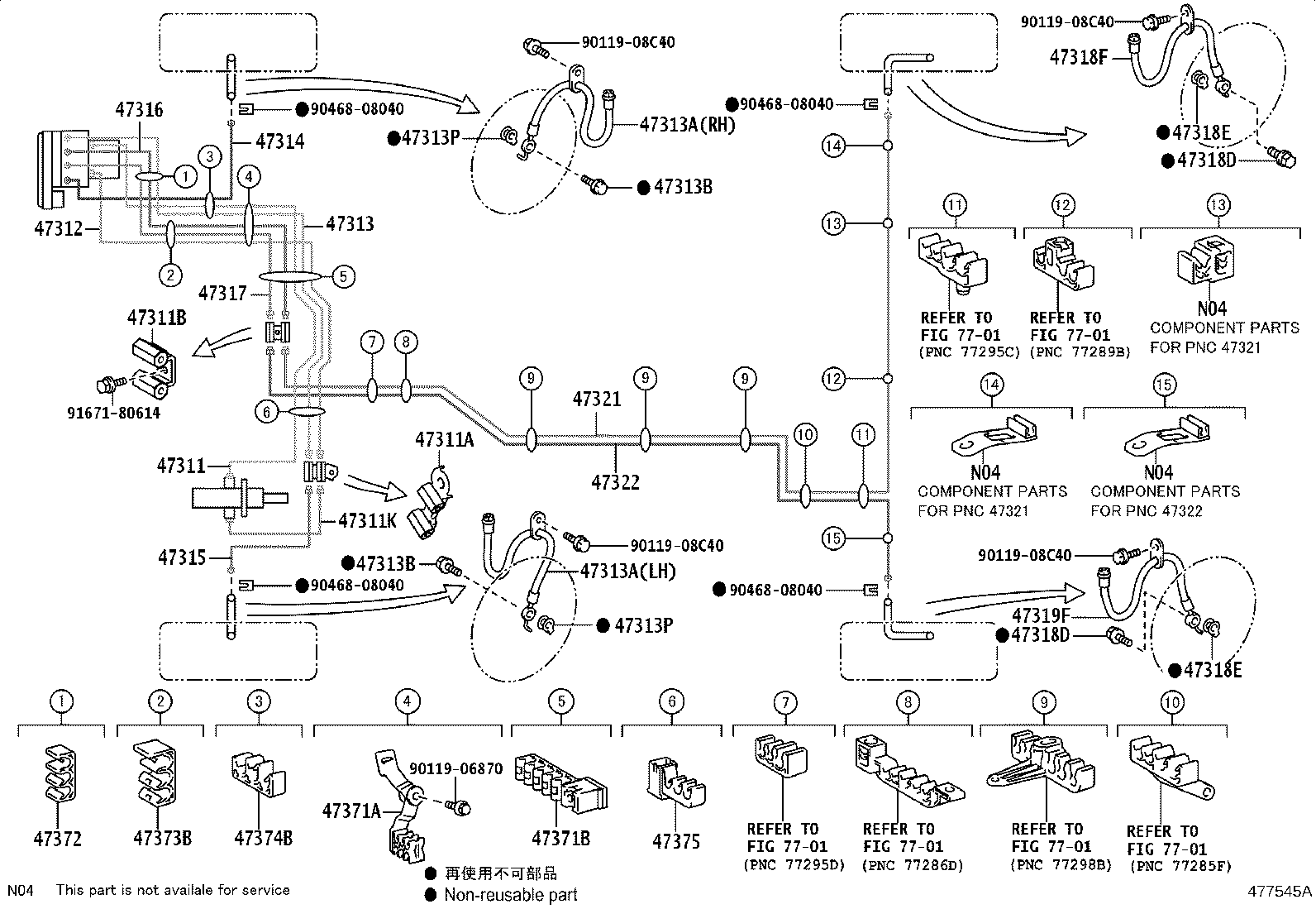 47070-33040 PUMP ASSY, BRAKE BOOSTER product image