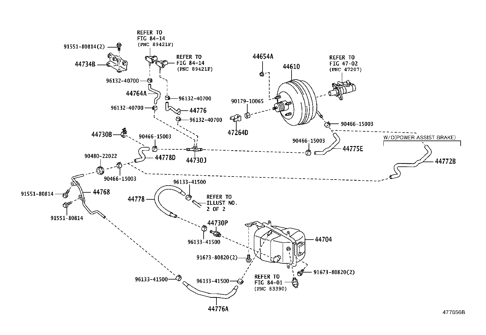 44610-37290 BOOSTER ASSY, BRAKE product image