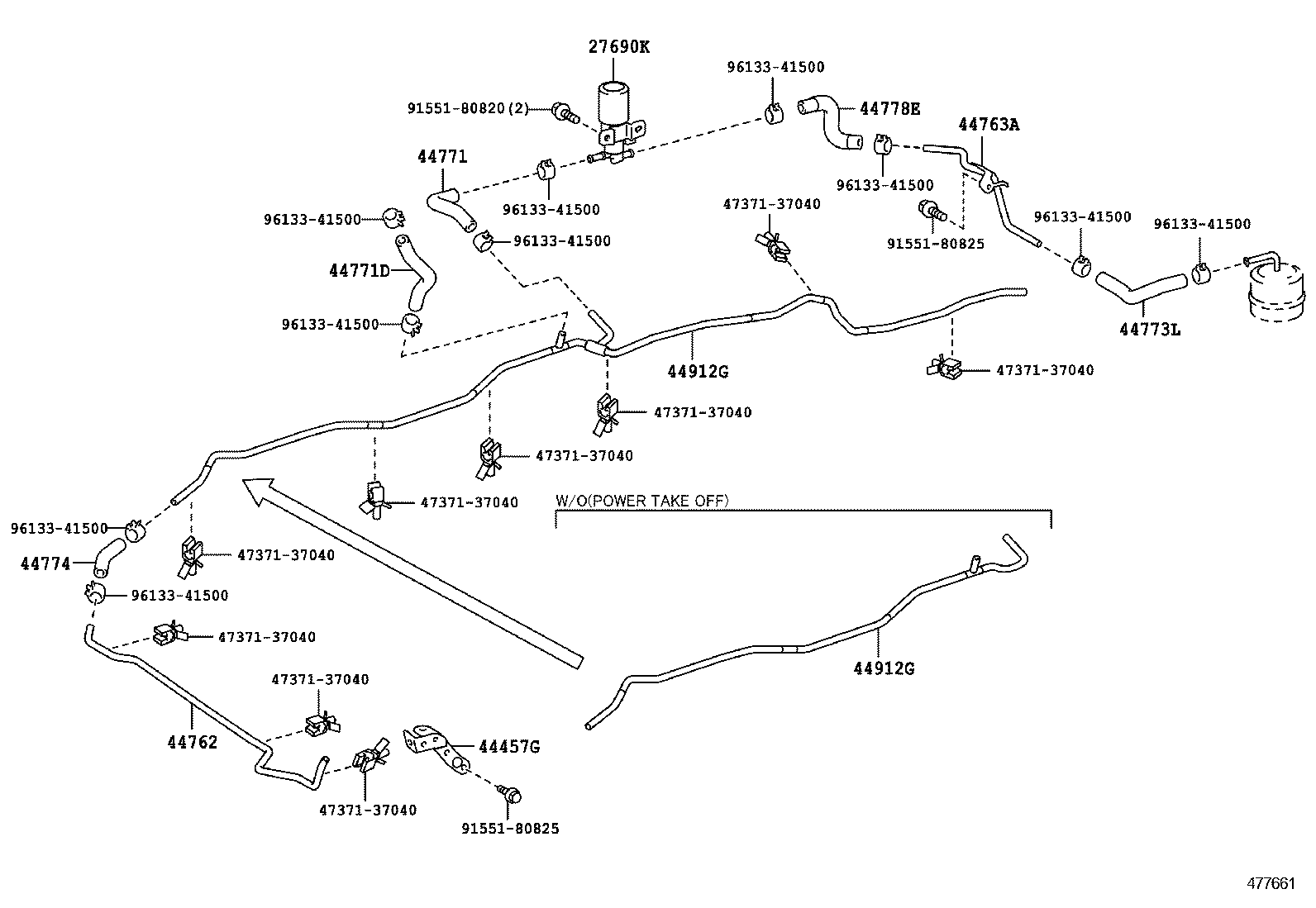 44610-37290 BOOSTER ASSY, BRAKE product image