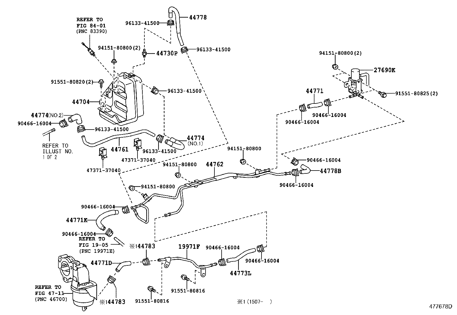 44610-37270 BOOSTER ASSY, BRAKE product image