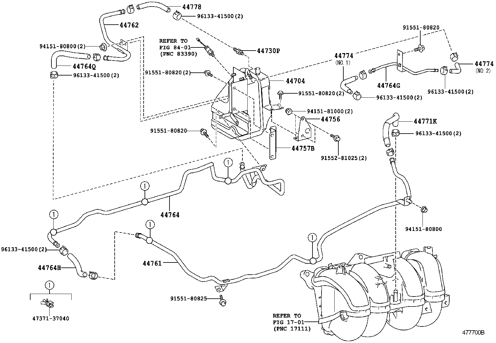44610-37270 BOOSTER ASSY, BRAKE product image