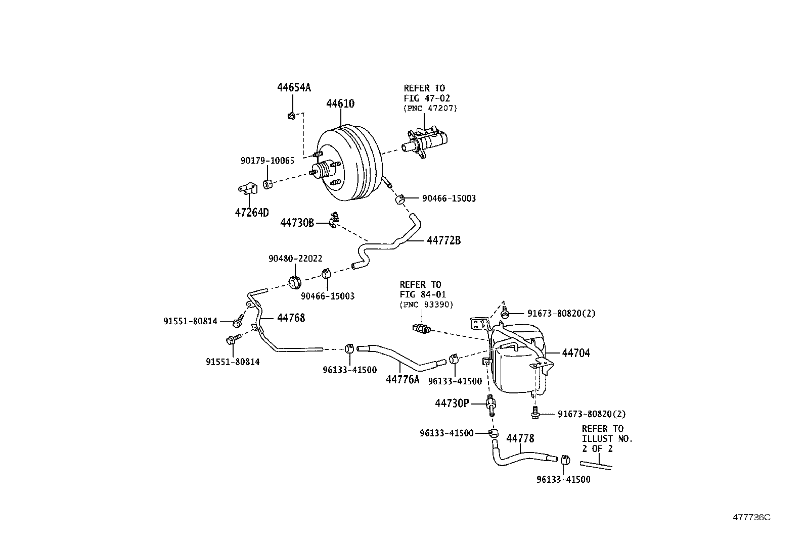 44610-37290 BOOSTER ASSY, BRAKE product image