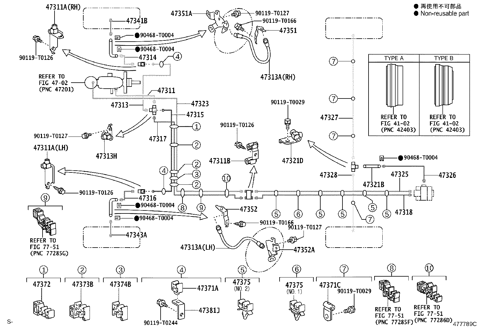 44050-71220 ACTUATOR ASSY, BRAKE product image