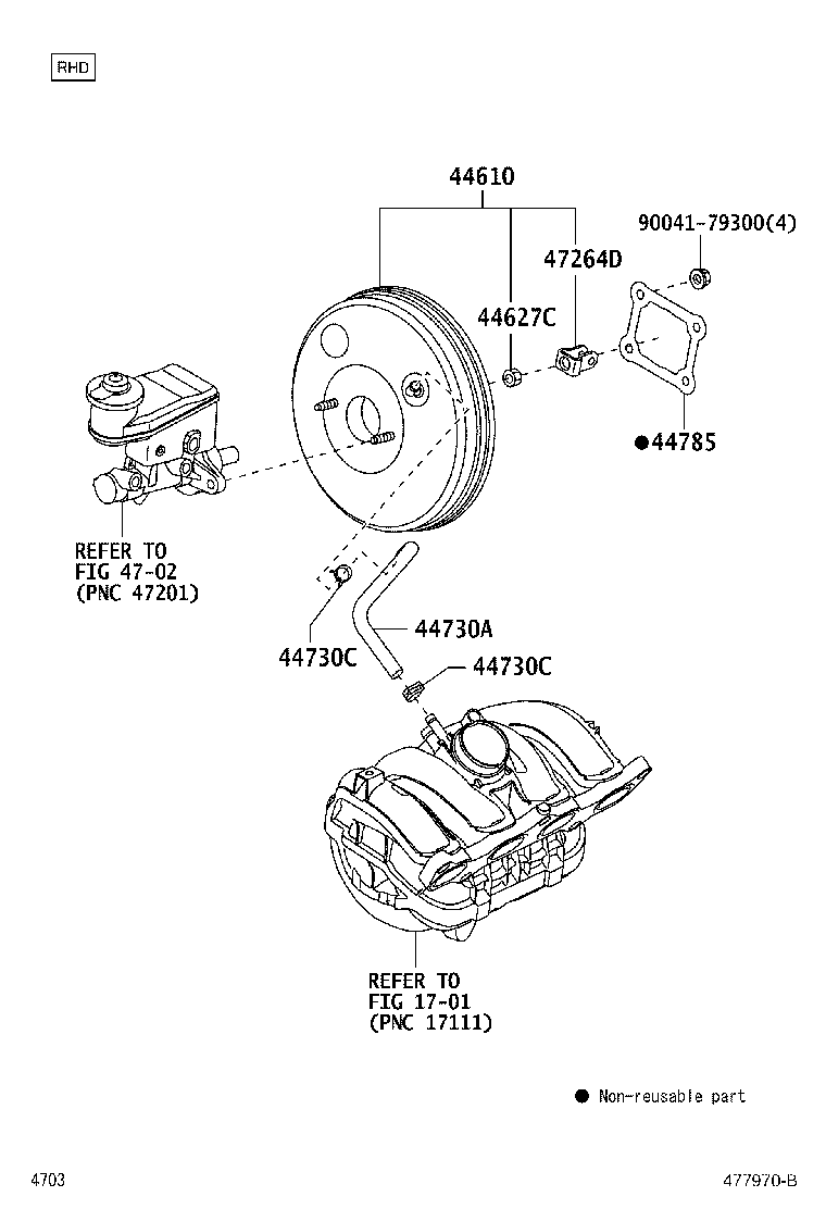44610-BZ520 BOOSTER ASSY, BRAKE product image
