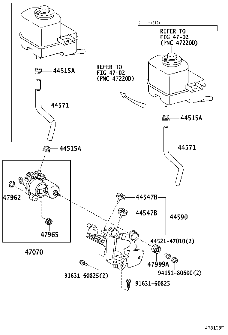 44590-52270 BRACKET ASSY, BRAKE ACTUATOR product image