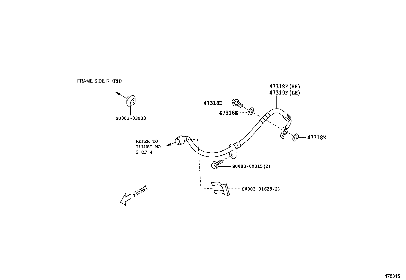 SU003-04297 ACTUATOR ASSY, BRAKE product image