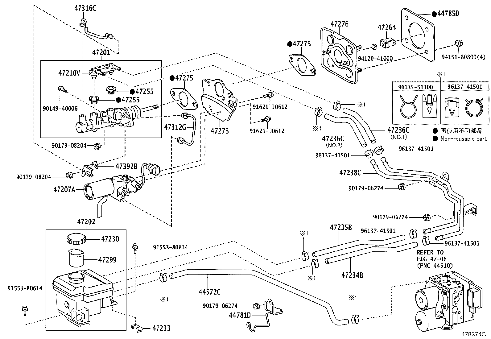 47312-28520 TUBE, BRAKE STROKE SIMULATOR product image