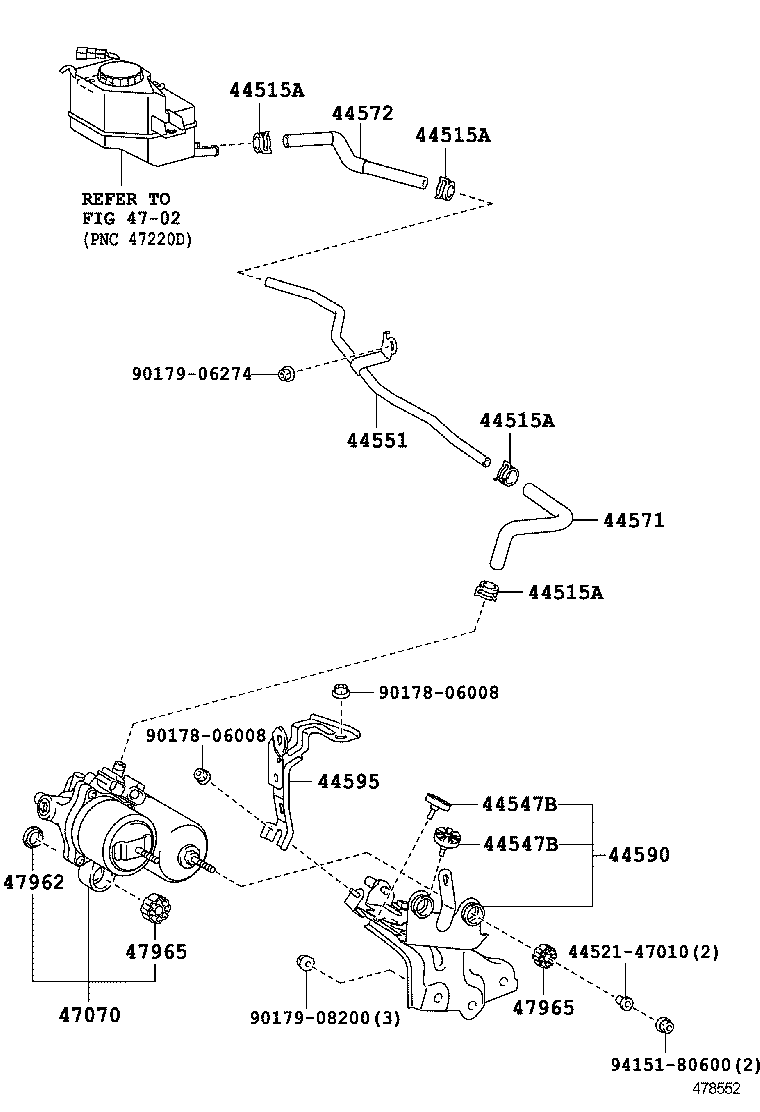44050-02A30 ACTUATOR ASSY, BRAKE product image