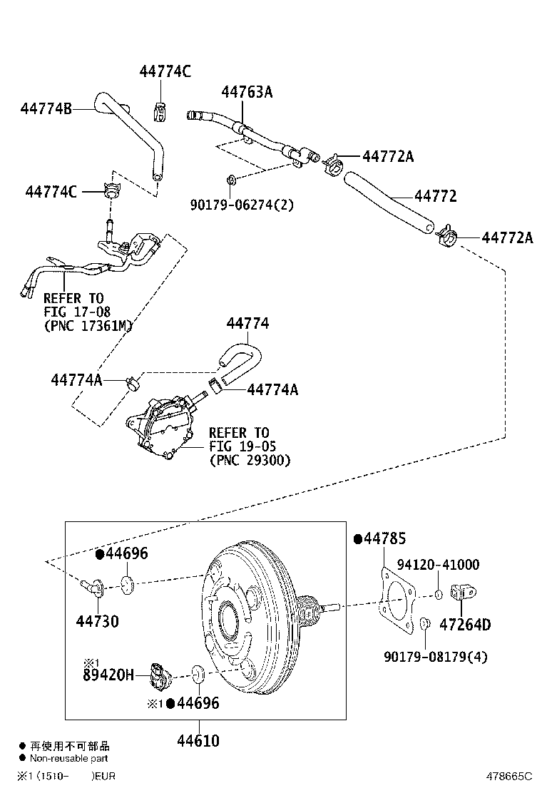 44610-42380 BOOSTER ASSY, BRAKE product image