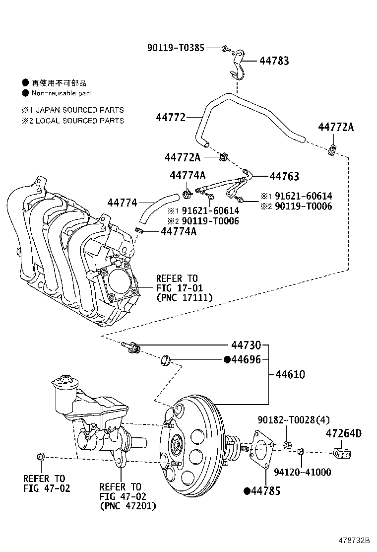 44610-0D730 BOOSTER ASSY, BRAKE product image