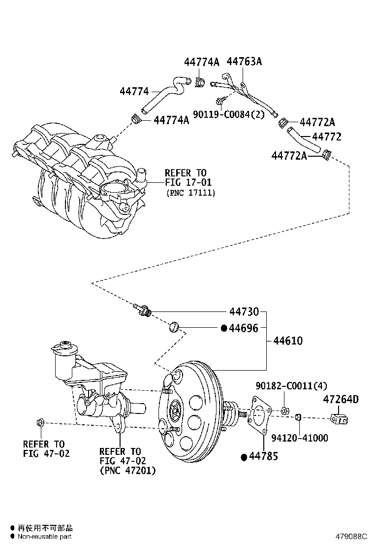 44610-0DA30 BOOSTER ASSY, BRAKE product image