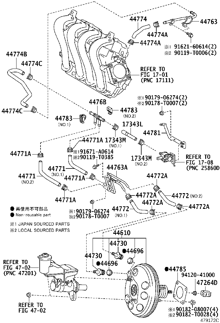 44610-0DD40 BOOSTER ASSY, BRAKE product image
