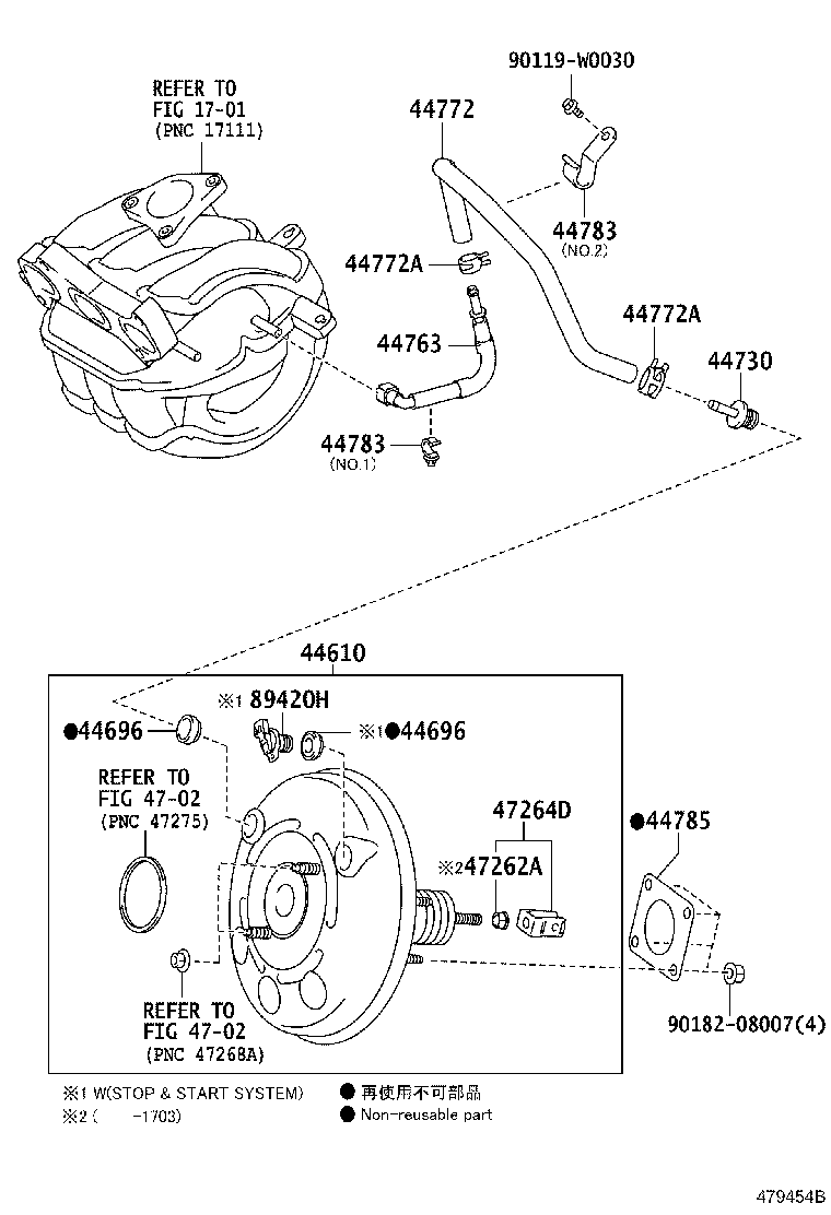 4476B-48010 EJECTOR, BRAKE BOOSTER VACUUM product image