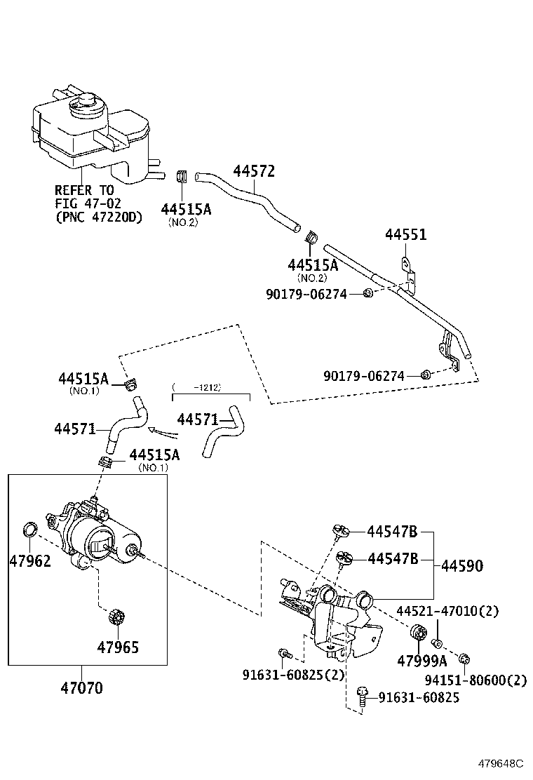 44590-52270 BRACKET ASSY, BRAKE ACTUATOR product image