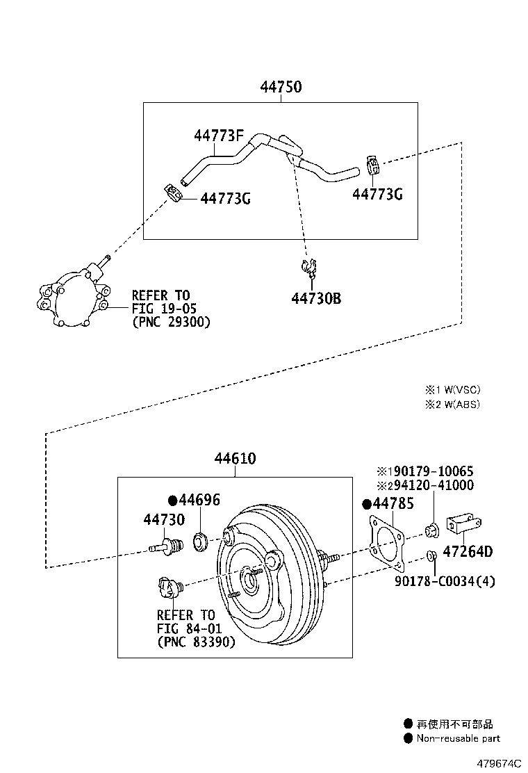 44610-06491 BOOSTER ASSY, BRAKE product image