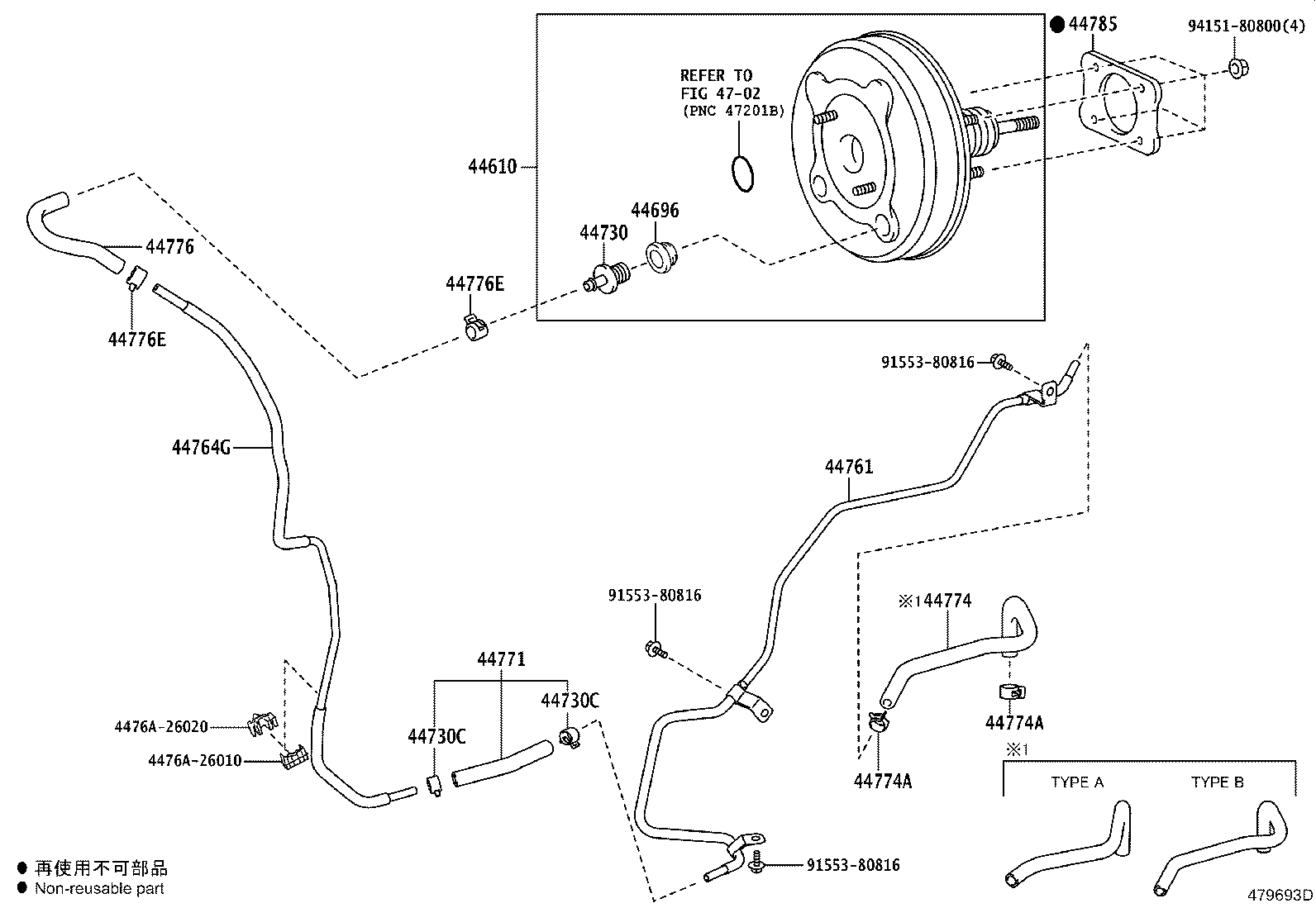44610-V3100 BOOSTER ASSY, BRAKE product image