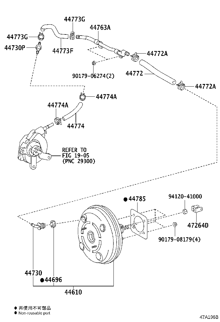 44610-42350 BOOSTER ASSY, BRAKE product image