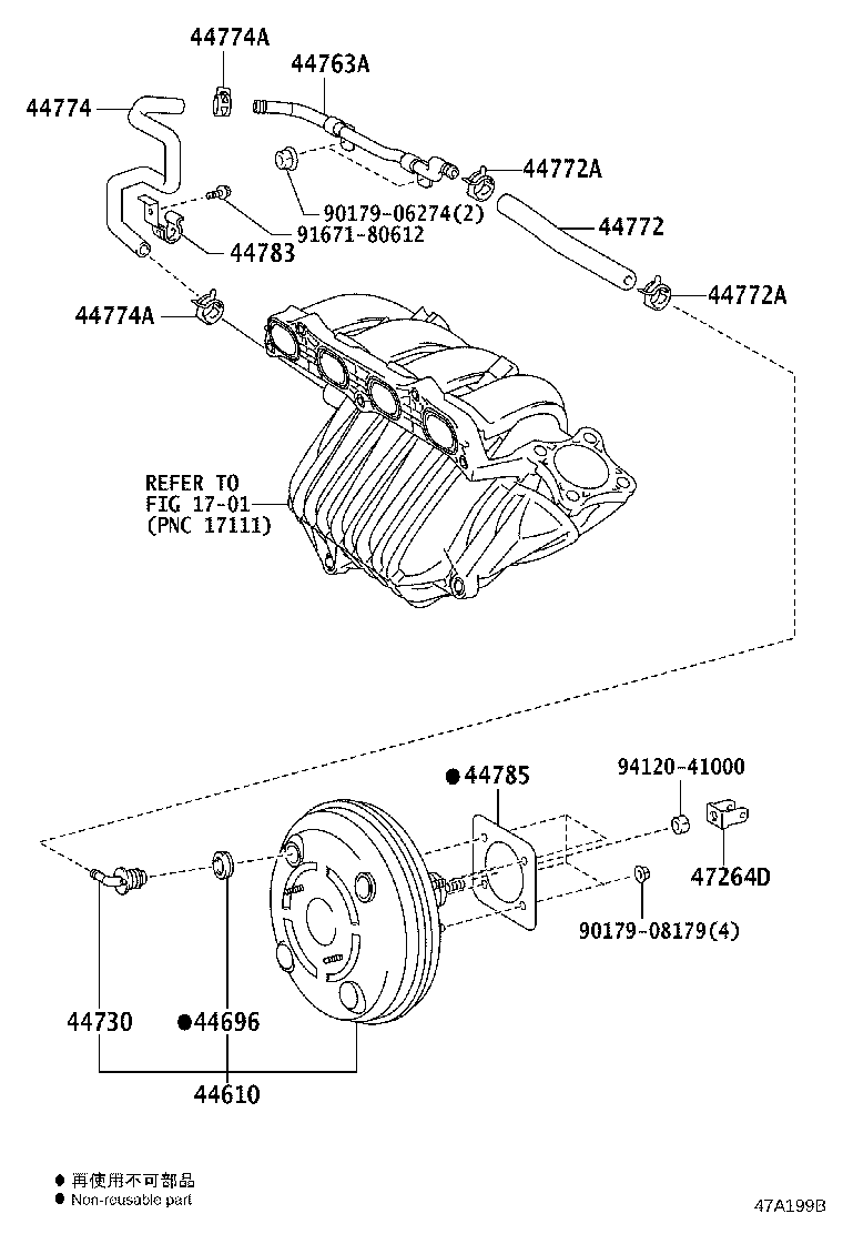 44610-42350 BOOSTER ASSY, BRAKE product image