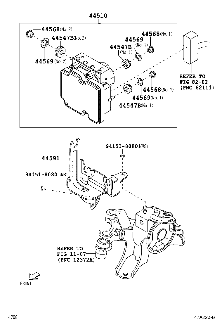 44050-B2C50 ACTUATOR ASSY, BRAKE product image