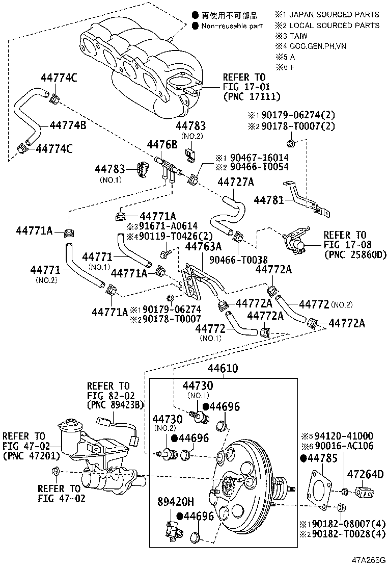44610-0D730 BOOSTER ASSY, BRAKE product image