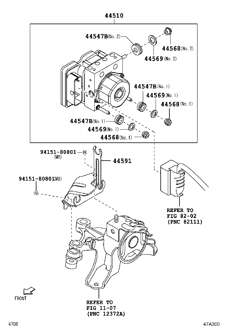 44050-B2C50 ACTUATOR ASSY, BRAKE product image