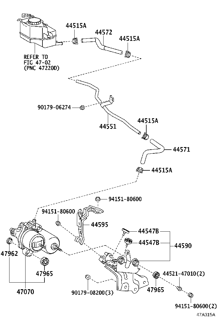 44050-12D60 ACTUATOR ASSY, BRAKE product image