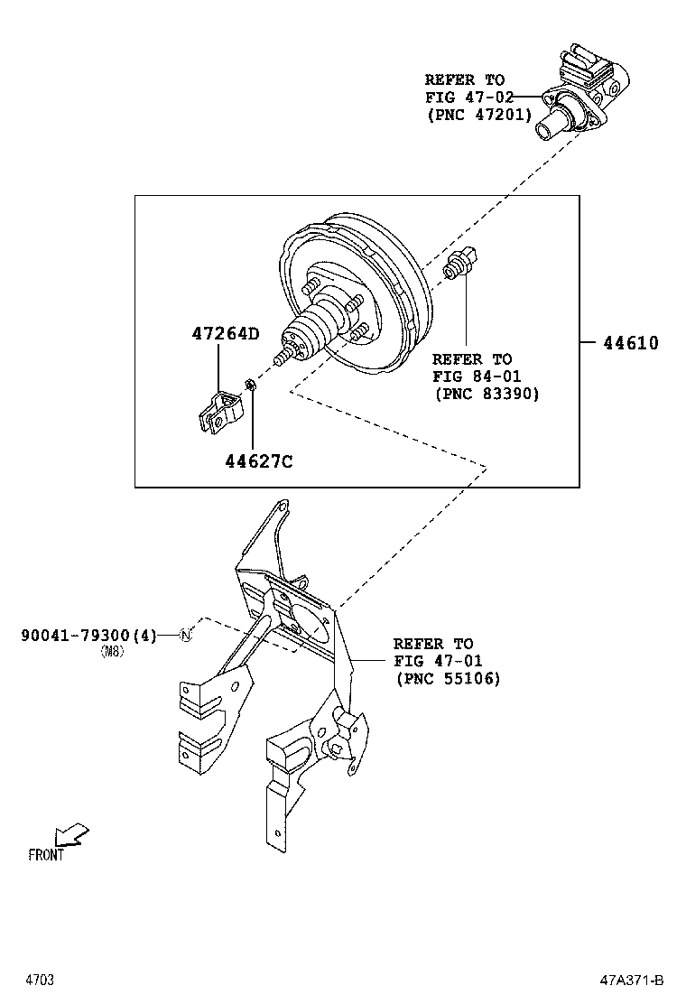 44610-B5080 BOOSTER ASSY, BRAKE product image