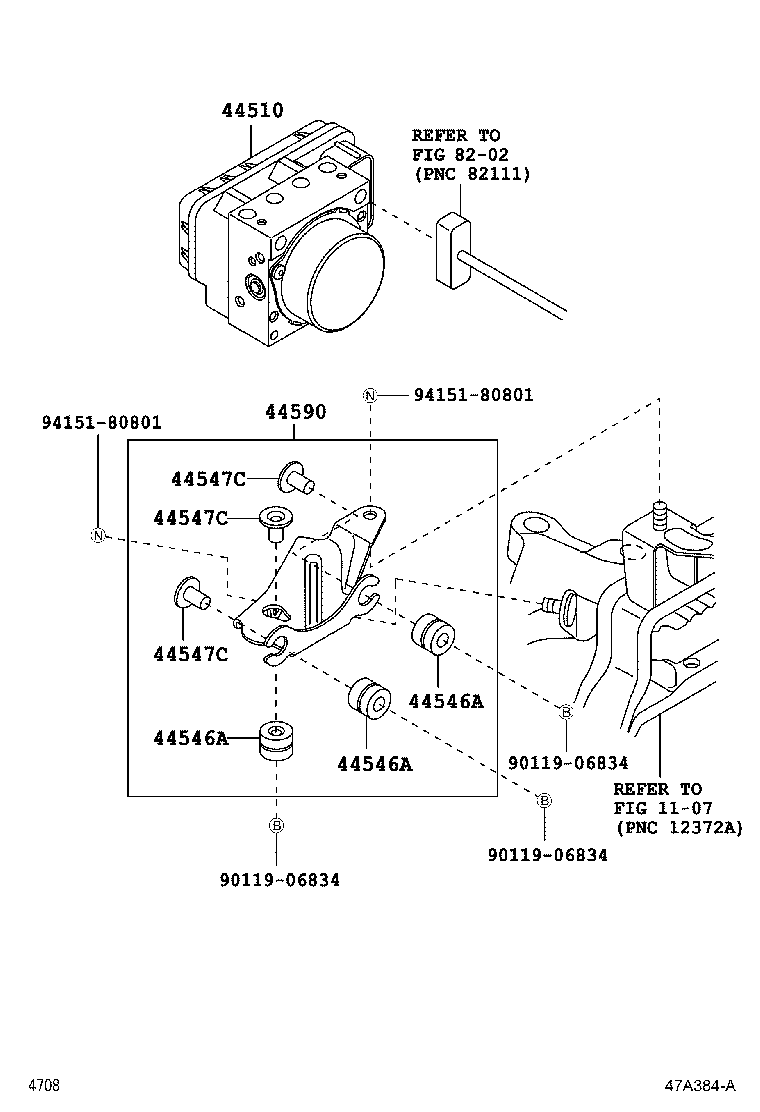 44050-B2F50 ACTUATOR ASSY, BRAKE product image