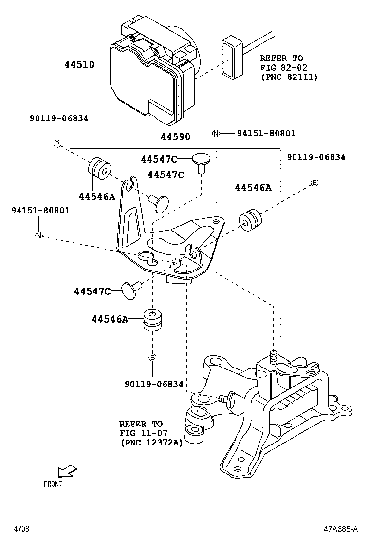 44050-B2F50 ACTUATOR ASSY, BRAKE product image
