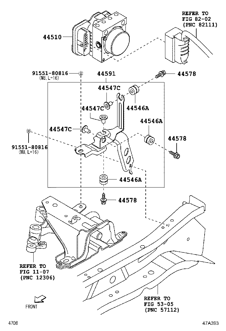 44050-B1350 ACTUATOR ASSY, BRAKE product image