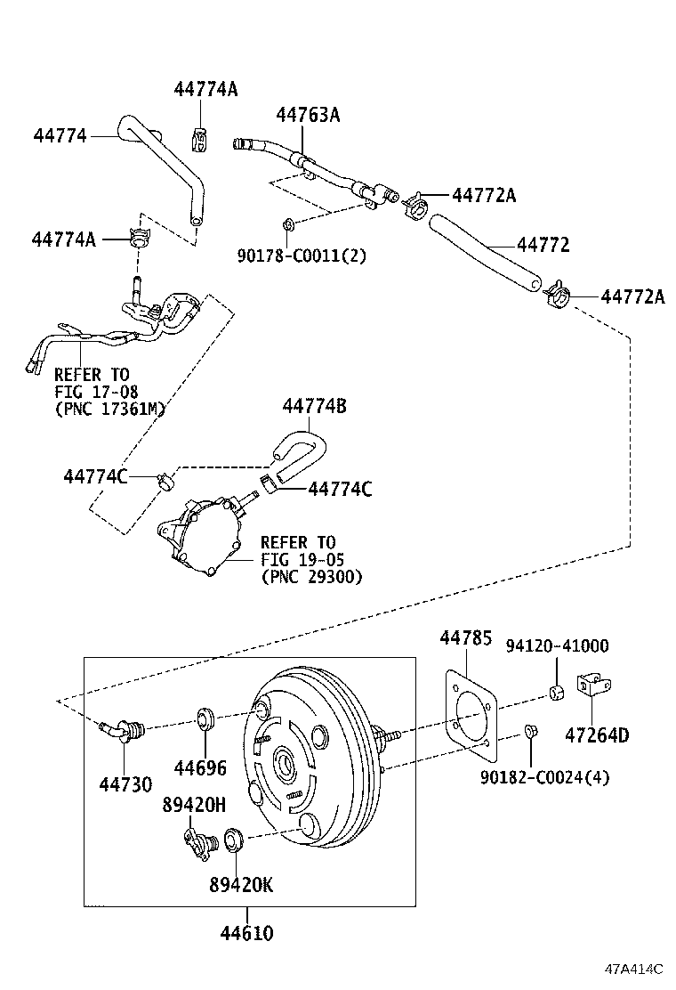 44610-0R110 BOOSTER ASSY, BRAKE product image