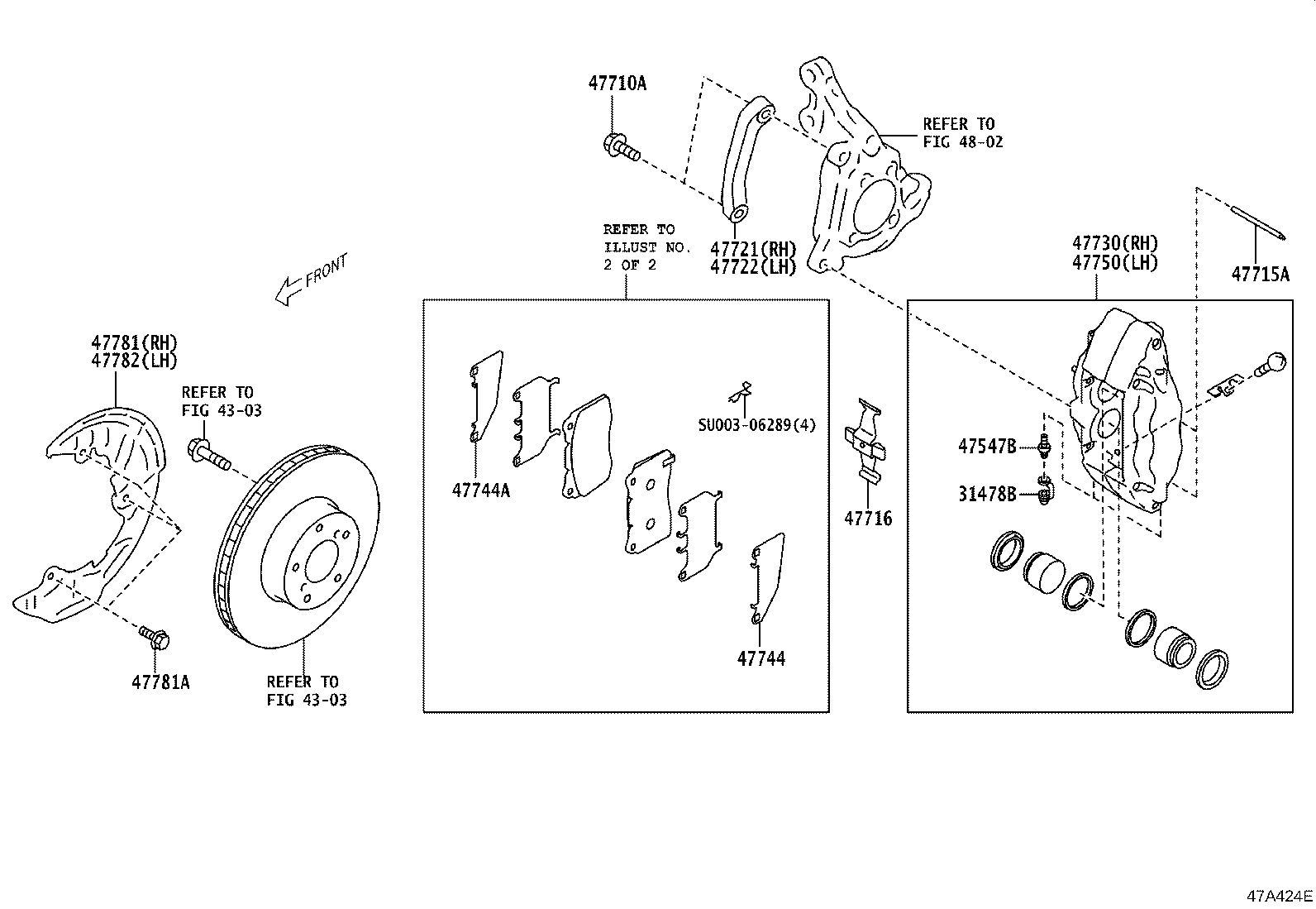 SU003-07199 PAD KIT, DISC BRAKE, FRONT product image
