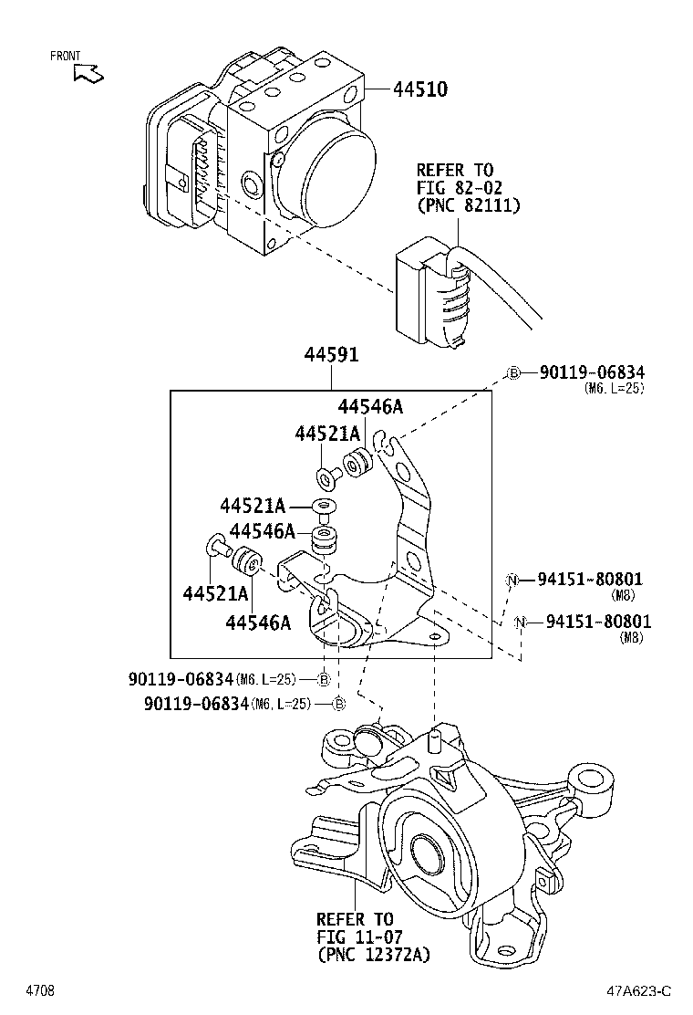 44050-B2K30 ACTUATOR ASSY, BRAKE product image