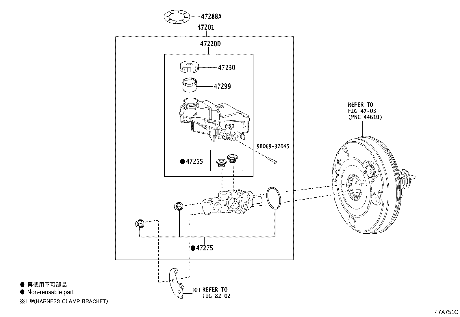 47288-12010 LABEL, BRAKE FLUID NOTICE product image
