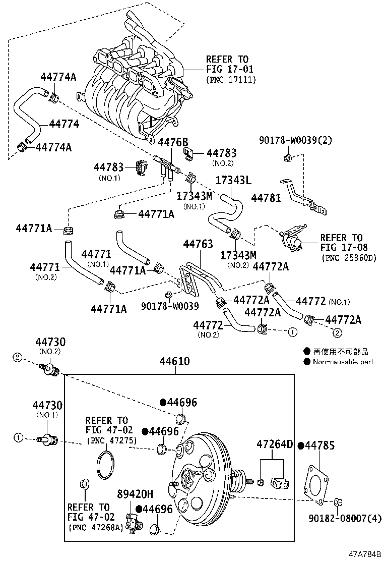 4476B-48010 EJECTOR, BRAKE BOOSTER VACUUM product image