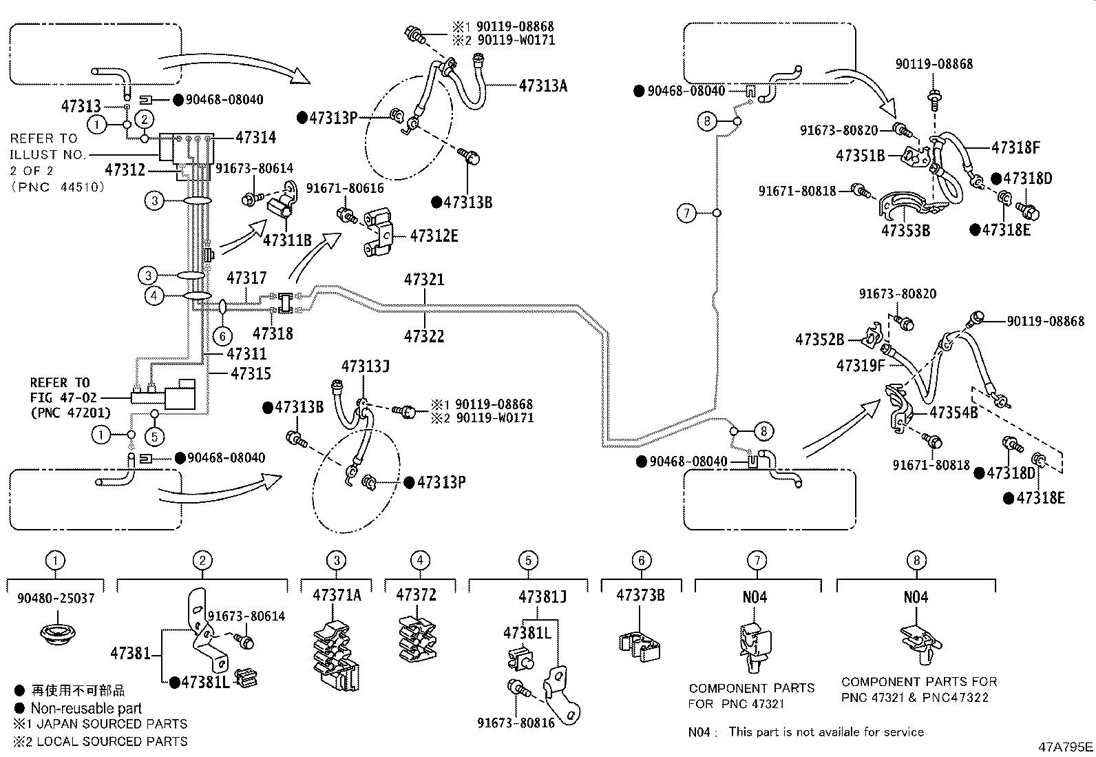 44050-33660 ACTUATOR ASSY, BRAKE product image