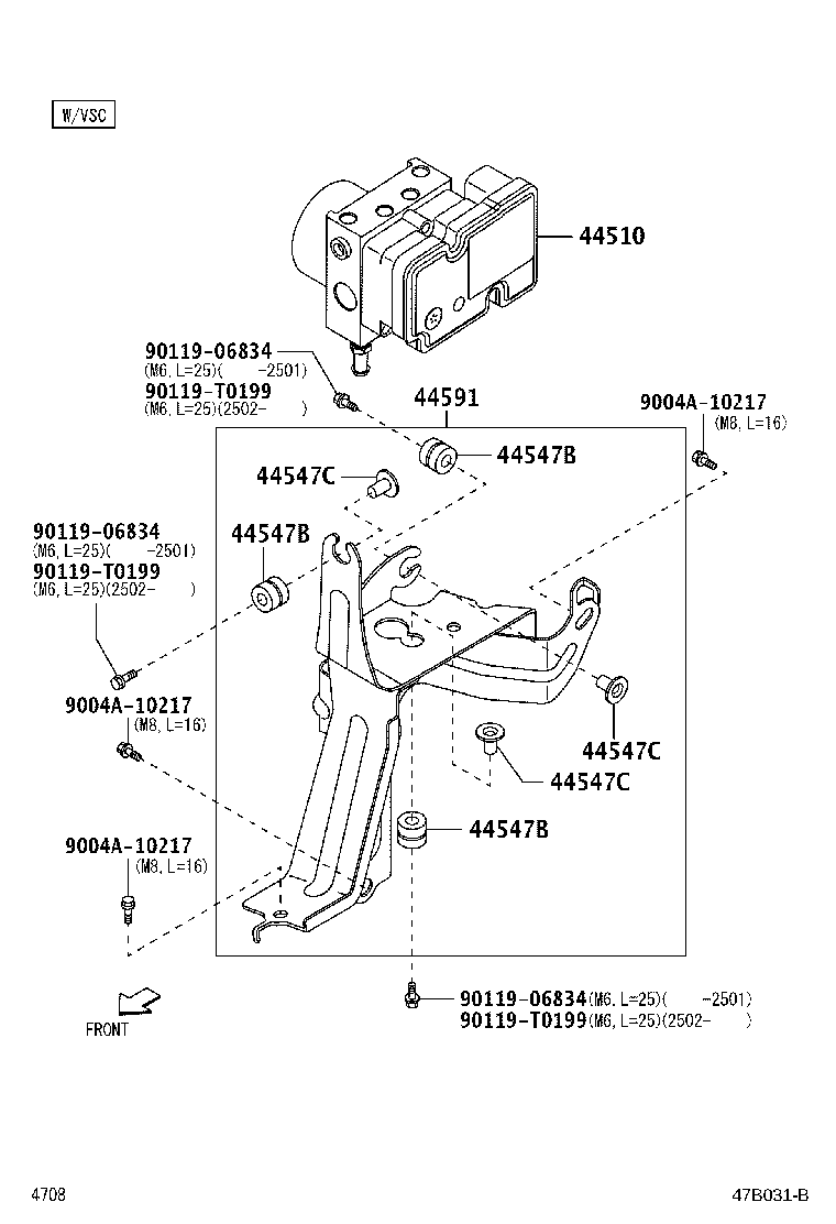 44050-B0230 ACTUATOR ASSY, BRAKE product image