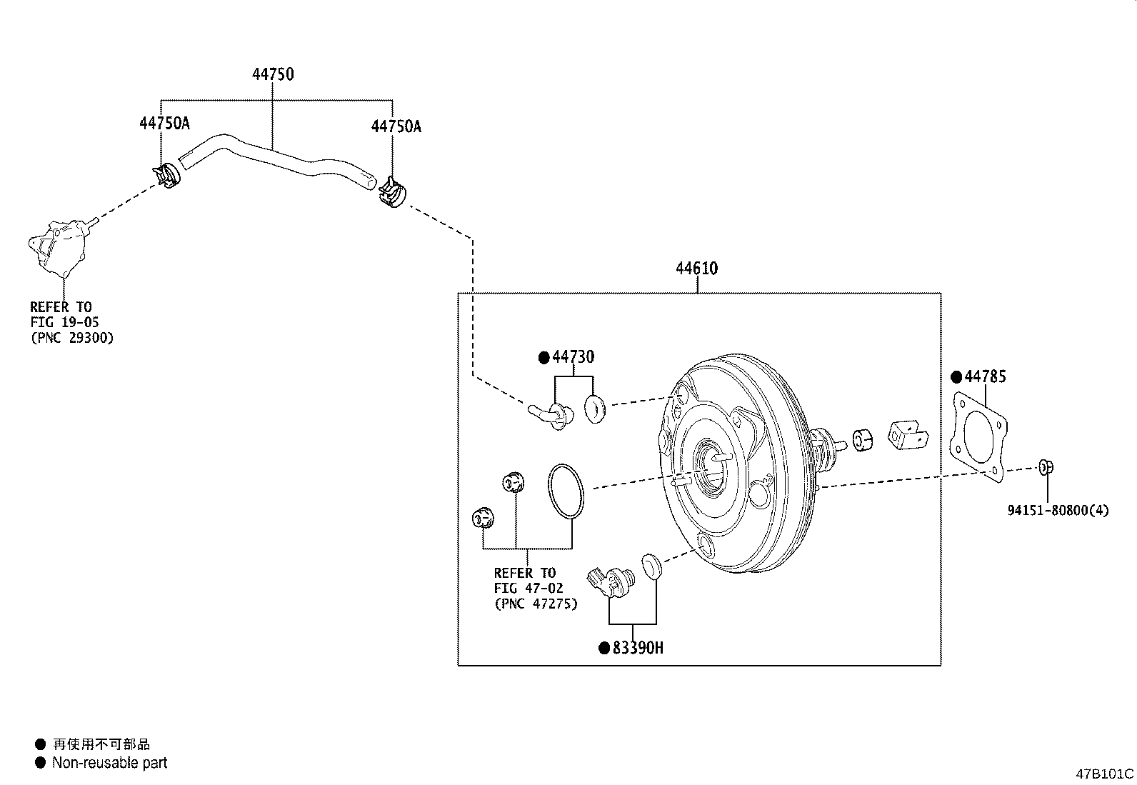 44610-10480 BOOSTER ASSY, BRAKE product image