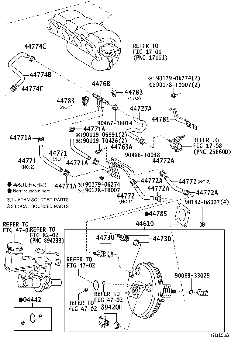 44610-0D730 BOOSTER ASSY, BRAKE product image