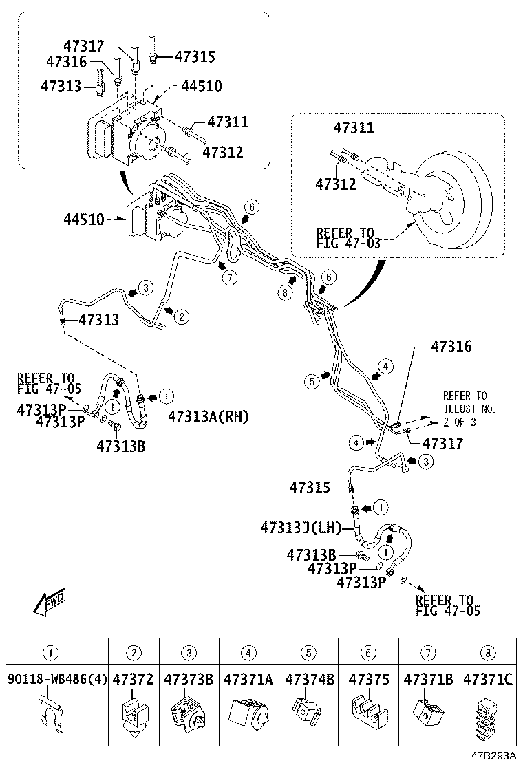 44050-WB002 ACTUATOR ASSY, BRAKE product image