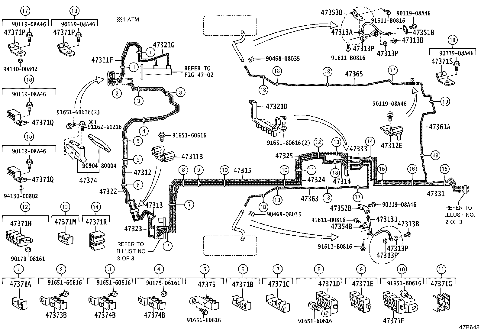 44050-36040 ACTUATOR ASSY, BRAKE product image